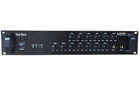 帶6分區(qū)可調(diào)音合并式廣播功放系列 K-7500BT