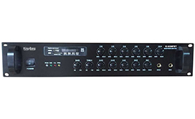 帶MP3/收音機(jī)/六分區(qū)音量可調(diào)合并式功放    K-120MFBT