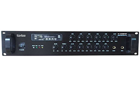 帶MP3/收音機(jī)/六分區(qū)音量可調(diào)合并式功放    K-240MFBT