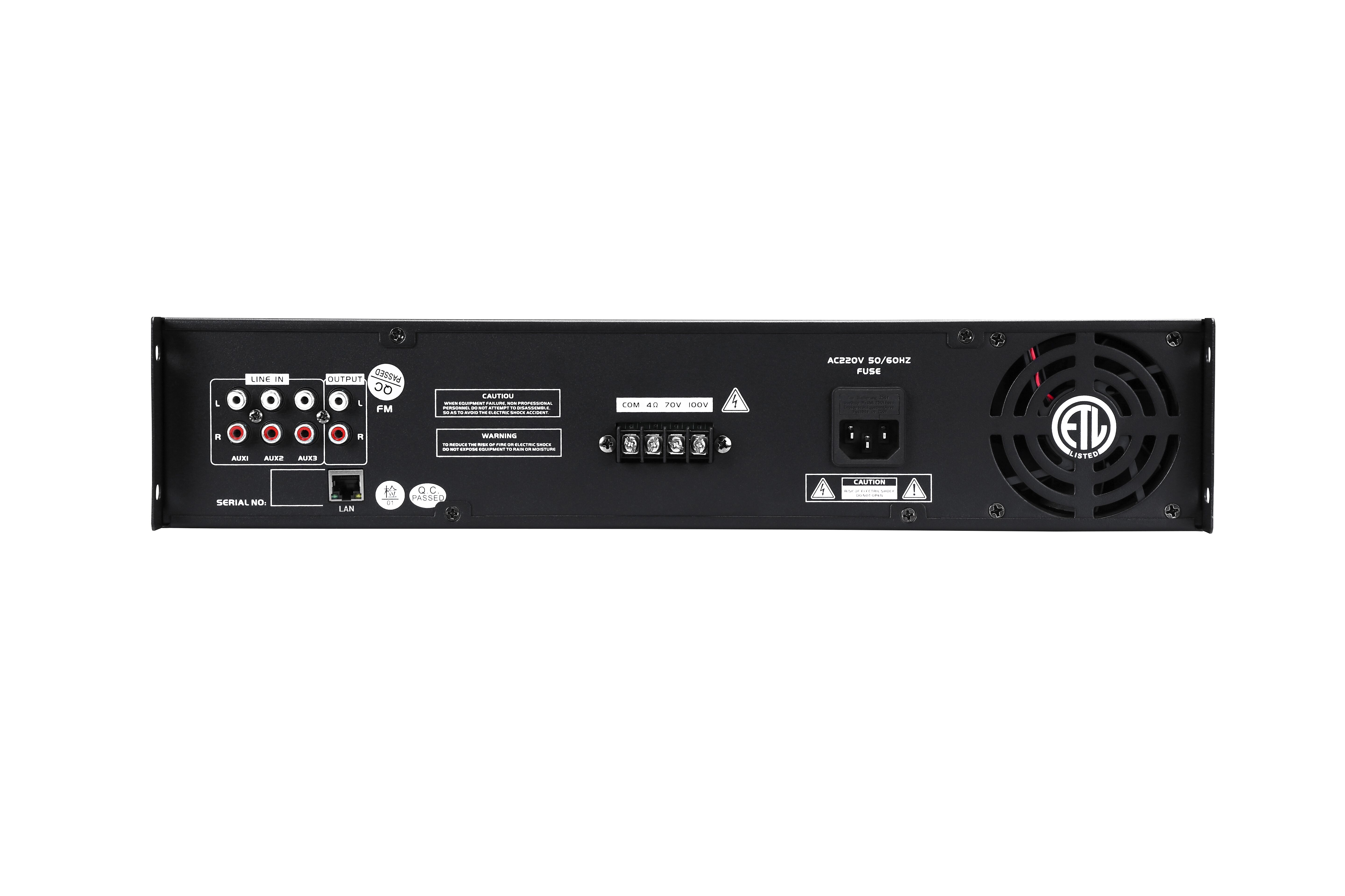 遙控IP網(wǎng)絡功率放大器120W  K-6120